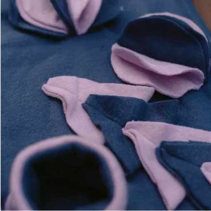 Purple activity mat